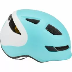 KED POP Helm Kinder Türkis -Günstiges Fahrradjacken Geschäft ked pop helmet kids iceblue white 4