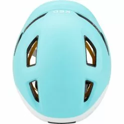 KED POP Helm Kinder Türkis -Günstiges Fahrradjacken Geschäft ked pop helmet kids iceblue white 6