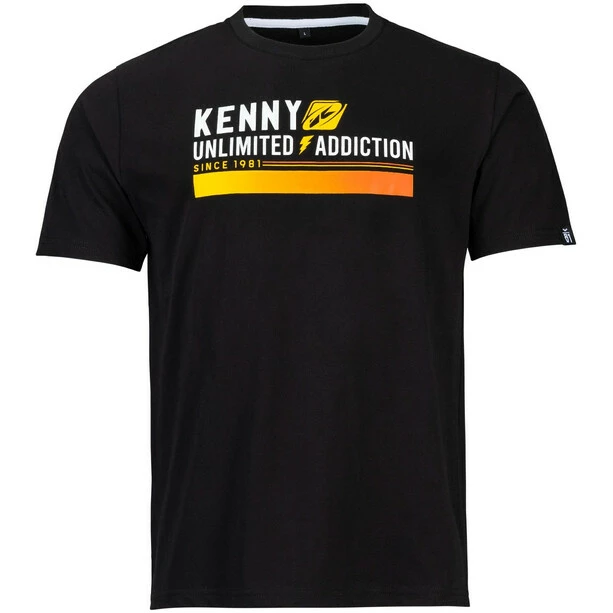 KENNY Casual T-Shirt Herren Schwarz 1 KENNY Casual T-Shirt Herren Schwarz
