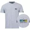 KENNY Glitch T-Shirt Herren Grau