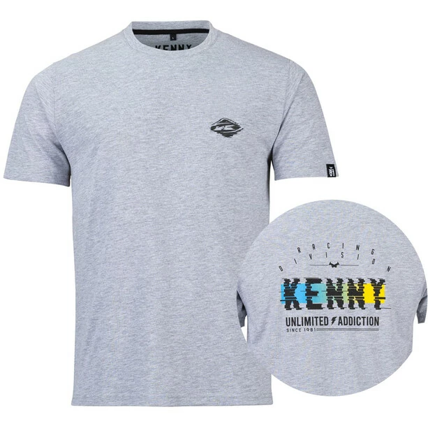 KENNY Glitch T-Shirt Herren Grau 1 KENNY Glitch T-Shirt Herren Grau