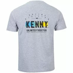 KENNY Glitch T-Shirt Herren Grau 5 KENNY Glitch T-Shirt Herren Grau -Günstiges Fahrradjacken Geschäft kenny glitch t shirt men grey 3