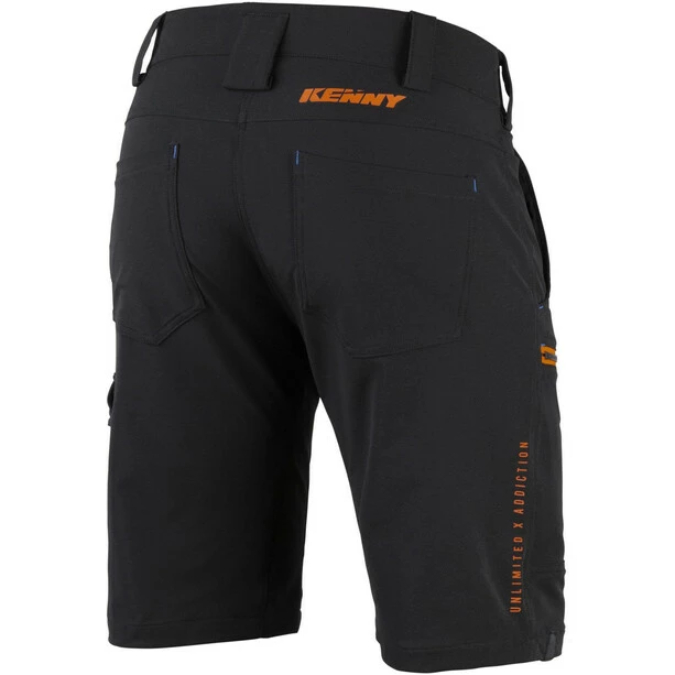 KENNY Racing Shorts Herren Schwarz 2 KENNY Racing Shorts Herren Schwarz – Bild 2