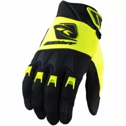 KENNY Track Handschuhe Kinder Schwarz/gelb