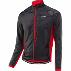 Löffler Löffler Light Hybrid Fahrradjacke Herren Schwarz/rot