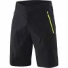 Löffler Löffler Comfort-2-E CSL Fahrradshorts Herren Schwarz/gelb