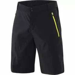 Löffler Löffler Comfort-2-E CSL Fahrradshorts Herren Schwarz/gelb