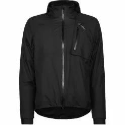 Löffler Löffler Comfort PL Active Fahrradjacke Mit Kapuze Herren Schwarz