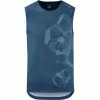 Löffler Löffler Vent Print Tank Top Herren Blau