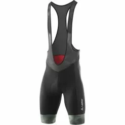 Löffler Löffler Volta Fahrrad-Trägershorts Herren Schwarz/oliv