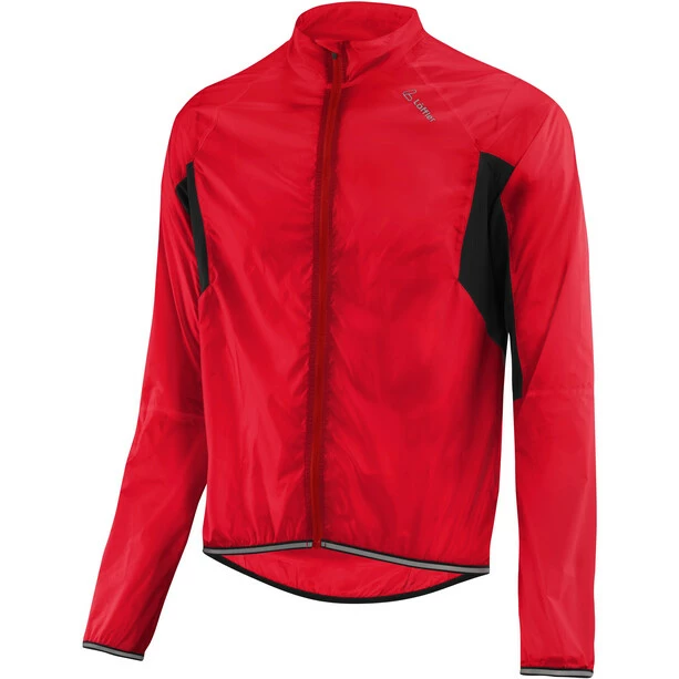 Löffler Löffler Windshell Fahrradjacke Herren Rot 1 Löffler Löffler Windshell Fahrradjacke Herren Rot