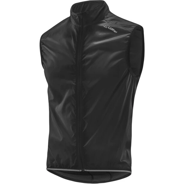 Löffler Löffler Windshell Fahrradweste Herren Schwarz 1 Löffler Löffler Windshell Fahrradweste Herren Schwarz