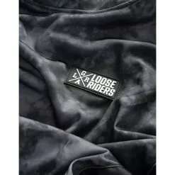 Loose Riders Fleece Hoodie Herren Grau/schwarz -Günstiges Fahrradjacken Geschäft loose riders fleece hoodie men tie dye 4