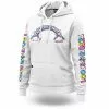 Loose Riders Technical Color Fleece Hoodie Damen Weiß