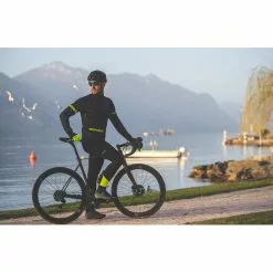 Northwave Active Colorway MS Trägerhose Herren Schwarz -Günstiges Fahrradjacken Geschäft northwave active colorway ms bib tights men anthracite yellow fluo 5