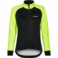 Northwave Reload SP Jacke Damen Schwarz/gelb