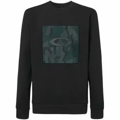 Oakley Blocked Camo O-Bark Sweatshirt Herren Schwarz