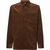 Oakley Cabin Button Down Corduroy Jacke Herren Braun