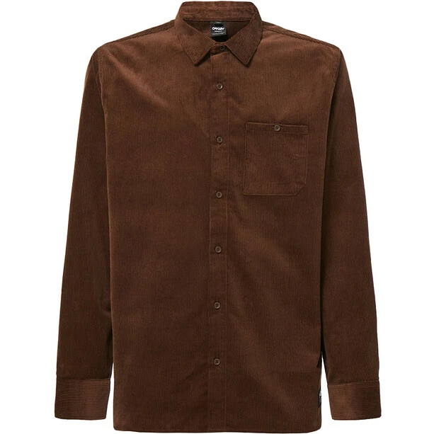 Oakley Cabin Button Down Corduroy Jacke Herren Braun 1 Oakley Cabin Button Down Corduroy Jacke Herren Braun