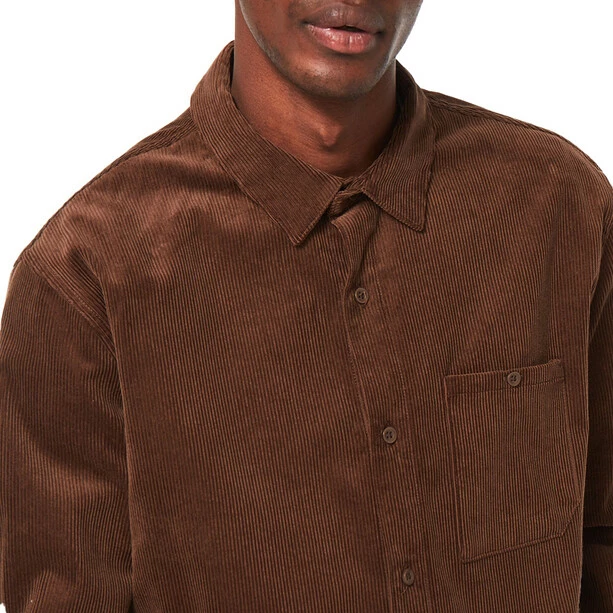 Oakley Cabin Button Down Corduroy Jacke Herren Braun 6 Oakley Cabin Button Down Corduroy Jacke Herren Braun – Bild 6