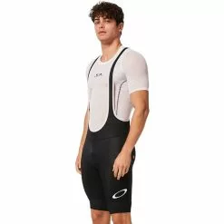 Oakley Endurance Mix Trägershorts Herren Schwarz -Günstiges Fahrradjacken Geschäft oakley endurance mix bib shorts men black white 6