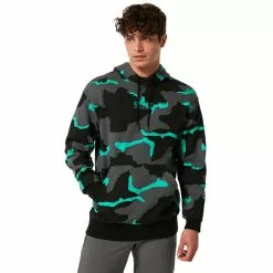 Oakley Factory Pilot RC Hoodie Herren Schwarz/grau -Günstiges Fahrradjacken Geschäft oakley factory pilot rc hoodie men b1b camo black mint grey 6
