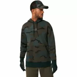 Oakley Factory Pilot RC Hoodie Herren Petrol/braun -Günstiges Fahrradjacken Geschäft oakley factory pilot rc hoodie men b1b camo hunter 6