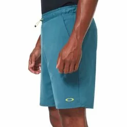 Oakley Foundational Packable Shorts Herren Blau -Günstiges Fahrradjacken Geschäft oakley foundational packable shorts men green 3