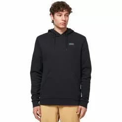 Oakley Gradient B1B Patch Hoodie Herren Schwarz -Günstiges Fahrradjacken Geschäft oakley gradient b1b patch hoodie men blackout 4