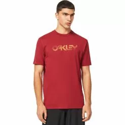 Oakley MTB B1B T-Shirt Herren Rot -Günstiges Fahrradjacken Geschäft oakley mtb b1b tee men iron red 4