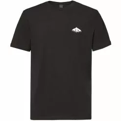 Oakley Peak Ellipse T-Shirt Herren Schwarz