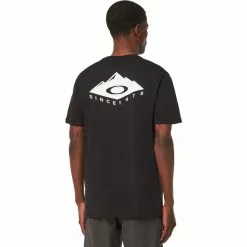 Oakley Peak Ellipse T-Shirt Herren Schwarz -Günstiges Fahrradjacken Geschäft oakley peak ellipse t shirt men blackout 5