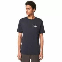Oakley Peak Ellipse T-Shirt Herren Blau -Günstiges Fahrradjacken Geschäft oakley peak ellipse t shirt men fathom 4