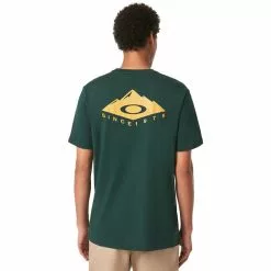 Oakley Peak Ellipse T-Shirt Herren Grün -Günstiges Fahrradjacken Geschäft oakley peak ellipse t shirt men hunter green 5