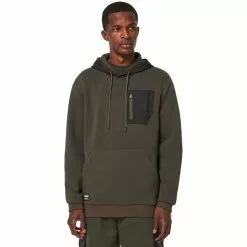 Oakley Road Trip RC PO Hoodie Herren Oliv -Günstiges Fahrradjacken Geschäft oakley road trip rc po hoodie men new dark brush 4