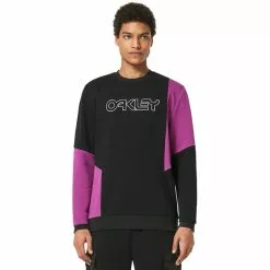 Oakley Throwback Crew RC Sweatshirt Herren Schwarz/lila 9 Oakley Throwback Crew RC Sweatshirt Herren Schwarz/lila -Günstiges Fahrradjacken Geschäft oakley throwback crew rc sweatshirt men blackout 4