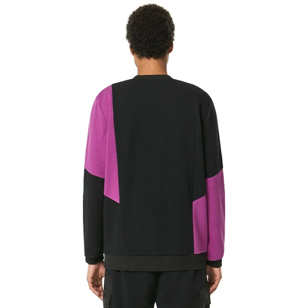 Oakley Throwback Crew RC Sweatshirt Herren Schwarz/lila 5 Oakley Throwback Crew RC Sweatshirt Herren Schwarz/lila – Bild 5