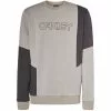 Oakley Throwback Crew RC Sweatshirt Herren Grau/schwarz