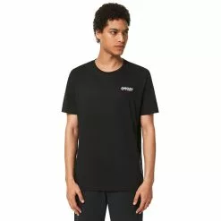 Oakley Twisted Wave B1B RC T-Shirt Herren Schwarz -Günstiges Fahrradjacken Geschäft oakley twisted wave b1b rc t shirt men blackout 4