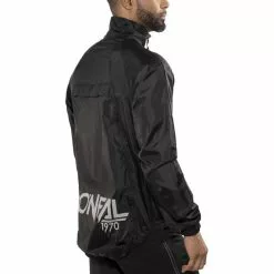 O'Neal Breeze Regenjacke Herren Schwarz -Günstiges Fahrradjacken Geschäft oneal breeze rain jacket men black 4