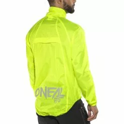 O'Neal Breeze Regenjacke Herren Grün -Günstiges Fahrradjacken Geschäft oneal breeze rain jacket men hi viz 2