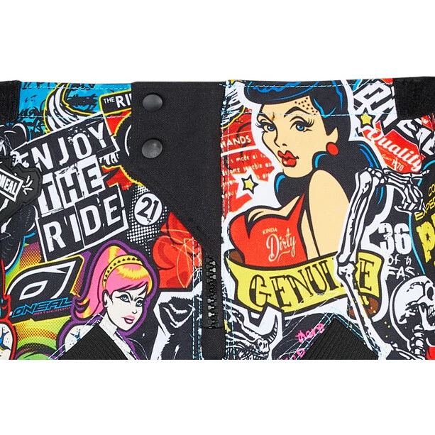 O'Neal Mayhem Lite Hose Herren Schwarz/bunt 2 O'Neal Mayhem Lite Hose Herren Schwarz/bunt – Bild 2