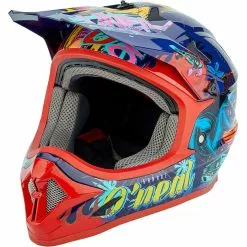 O'Neal Sonus Helm Jugend Rot/blau