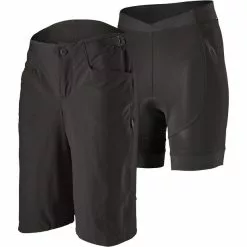 Patagonia Dirt Craft Fahrradshorts Damen Schwarz -Günstiges Fahrradjacken Geschäft patagonia dirt craft bike shorts women black 1