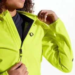 PEARL IZUMi Attack WXB Jacke Damen Gelb -Günstiges Fahrradjacken Geschäft pearl izumi attack wxb jacket women screaming yellow 5
