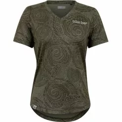 PEARL IZUMi Midland Kurzarm Tee Damen Oliv