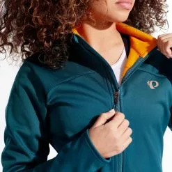PEARL IZUMi Quest AmFIB Jacke Damen Petrol -Günstiges Fahrradjacken Geschäft pearl izumi quest amfib jacket women dark spruce 6
