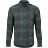 PEARL IZUMi Rove Flannel Langarmhemd Herren Grün/bunt