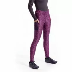 PEARL IZUMi Sugar Thermo Cycling Tights Damen Lila -Günstiges Fahrradjacken Geschäft pearl izumi sugar thermal cycling tights women nightshade thistle damask 3