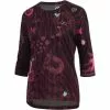 Protective P-Rosa Parks 3/4 Shirt Damen Rot/schwarz